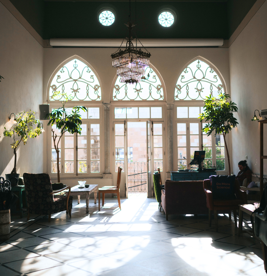 מרחב מיתוג אירוע עסקי עיצוב לובי